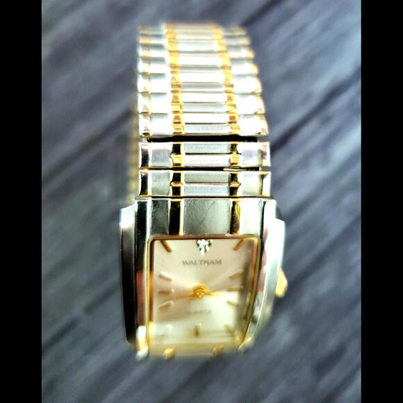 Rare Vintage Waltham Prestige Diamond Mens Watch Box Papers - Picture 4 of 8